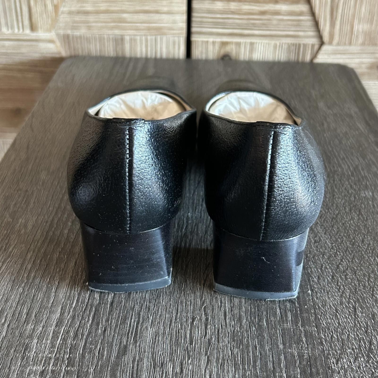Other Talbots Black Leather Low Pumps Womens Size 8 N Size US 8 / IT 38 - 4 Thumbnail