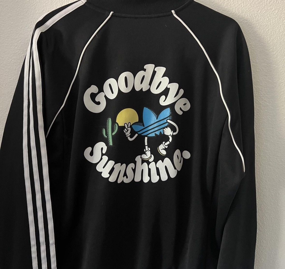 Adidas SEAN WOTHERSPOON X ADIDAS COACHELLA BLACK TRACK SUIT JACKET Size US XL / EU 56 / 4 - 3 Thumbnail