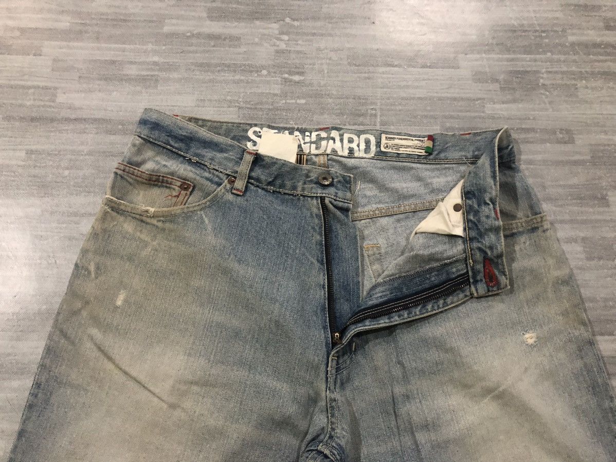FDMTL × Vintage Vintage Scanner Fundamental Flare Jeans Disteressed Size US 35 - 3 Thumbnail