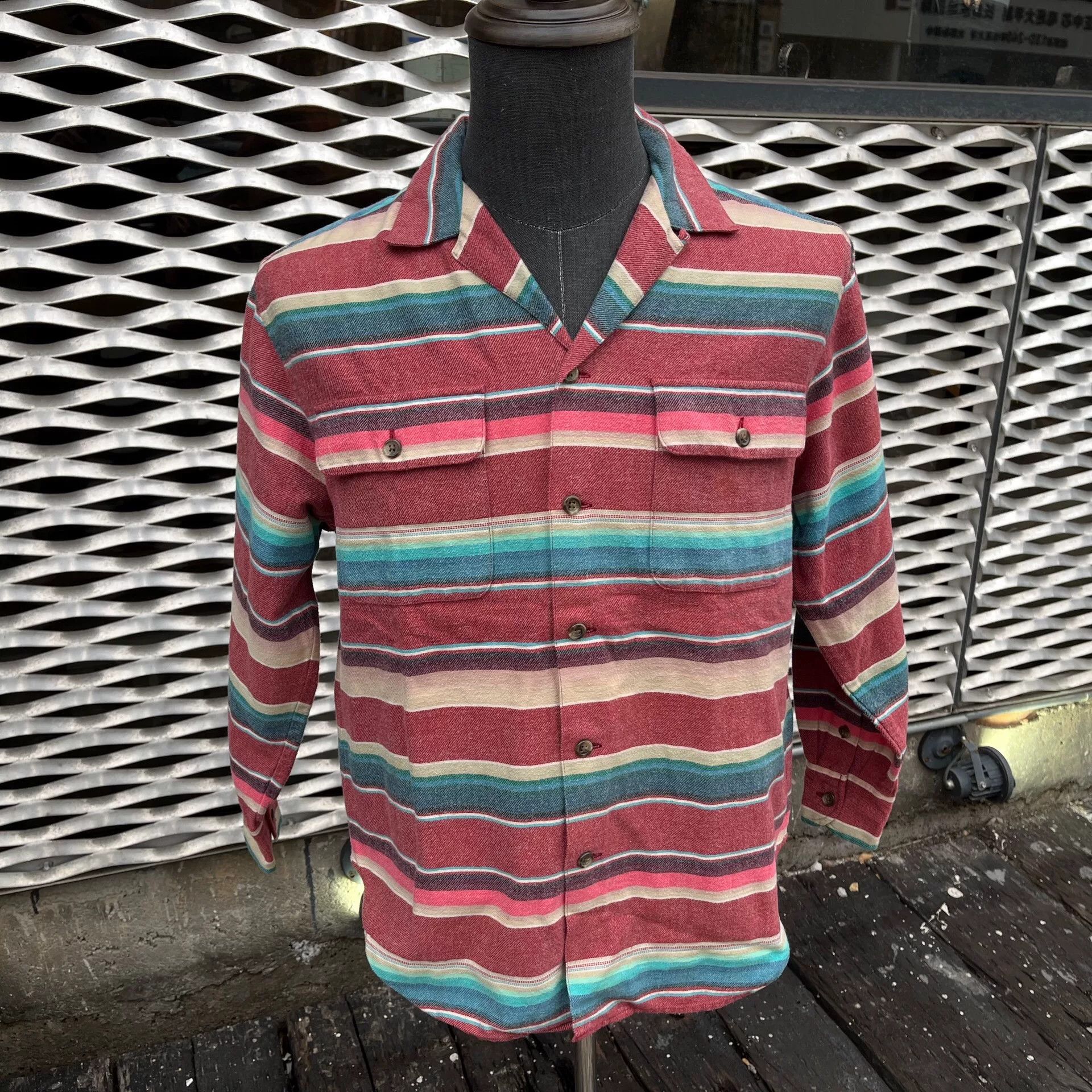 RRL Ralph Lauren RRL Rainbow Shirt by Ralph Lauren Size US M / EU 48-50 / 2 - 1 Thumbnail