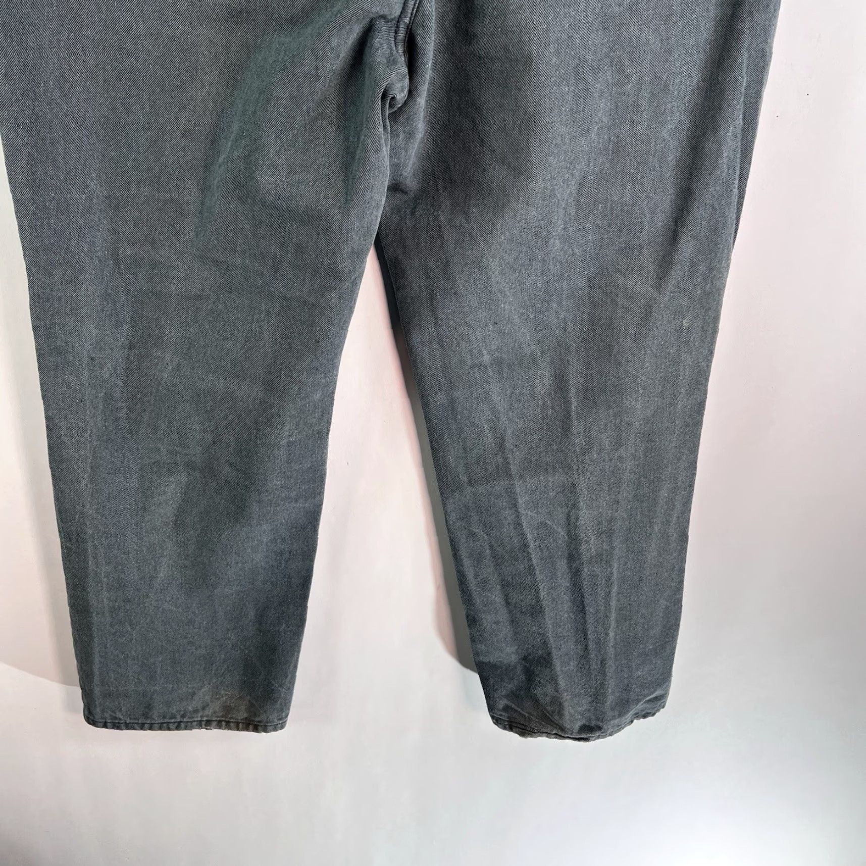 Denime PJ MARK Straight Denim Jeans Mens Size 40 / 32 Green 5-Pocket Distressed Regular Rise High Vintage? No Size US 40 / EU 56 - 7 Thumbnail
