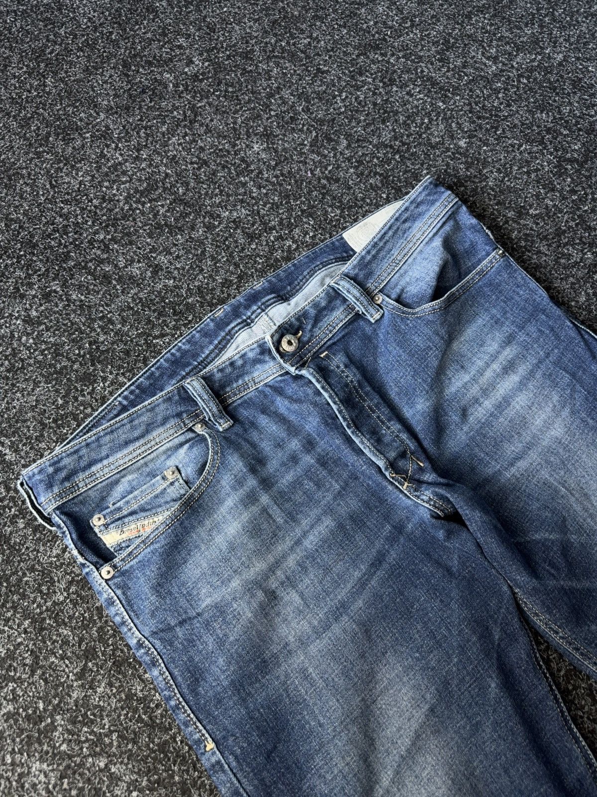 Diesel Luxury Avant Garde Diesel Safado-R Straight Jeans retro Size US 38 / EU 54 - 6 Thumbnail
