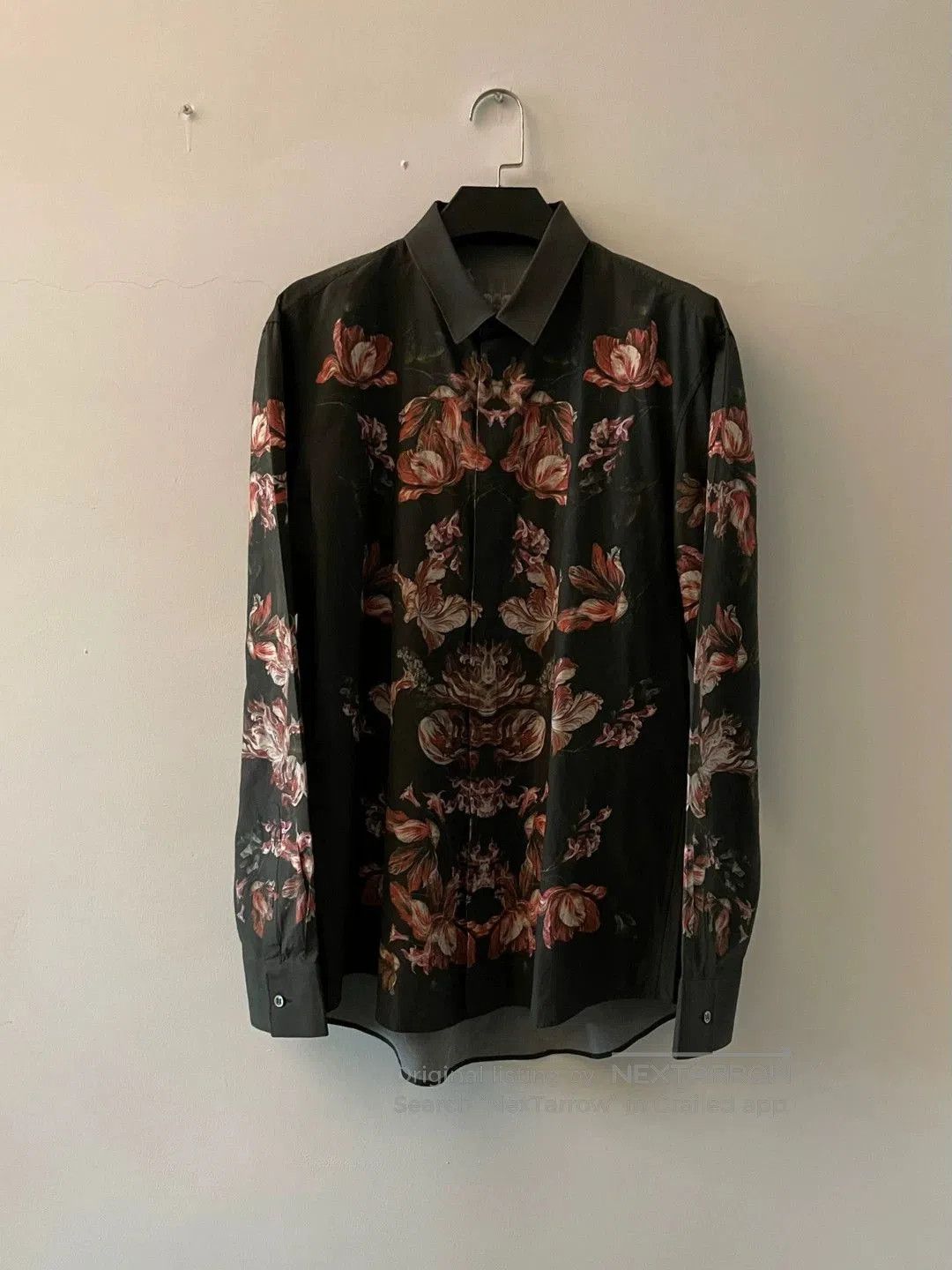 Alexander McQueen Alexander McQueen Floral Shirt F/W12 Collection. Size US L / EU 52-54 / 3 - 2 Thumbnail