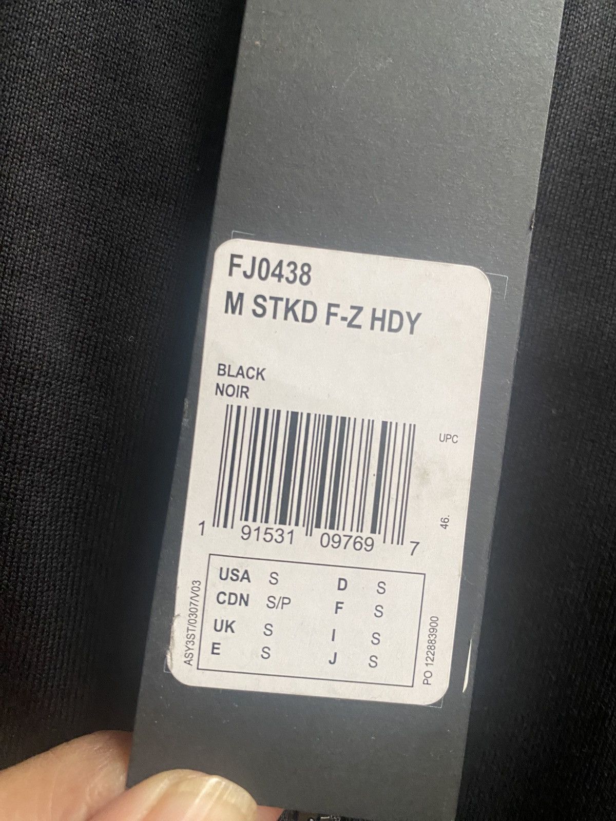 Y-3 Y-3 Black Zip Hoodie Size S BNWT Size US S / EU 44-46 / 1 - 9 Thumbnail