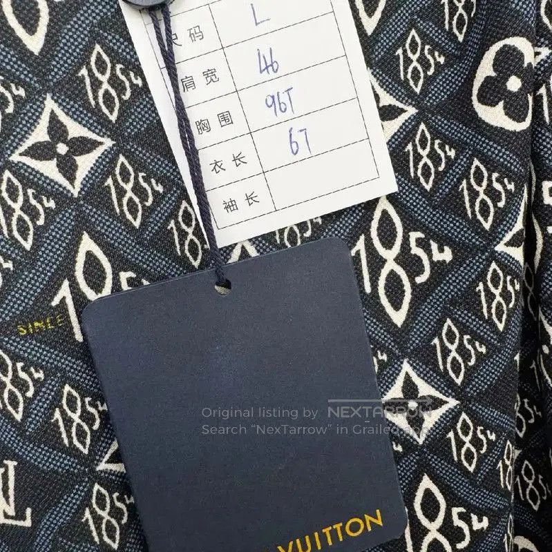 Louis Vuitton Louis Vuitton Blue Women's T. Size S / US 4 / IT 40 - 6 Thumbnail