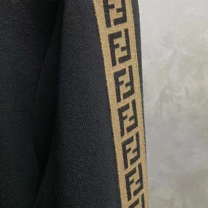 Fendi Fendi Black Logo School Jacket Size US L / EU 52-54 / 3 - 3 Thumbnail