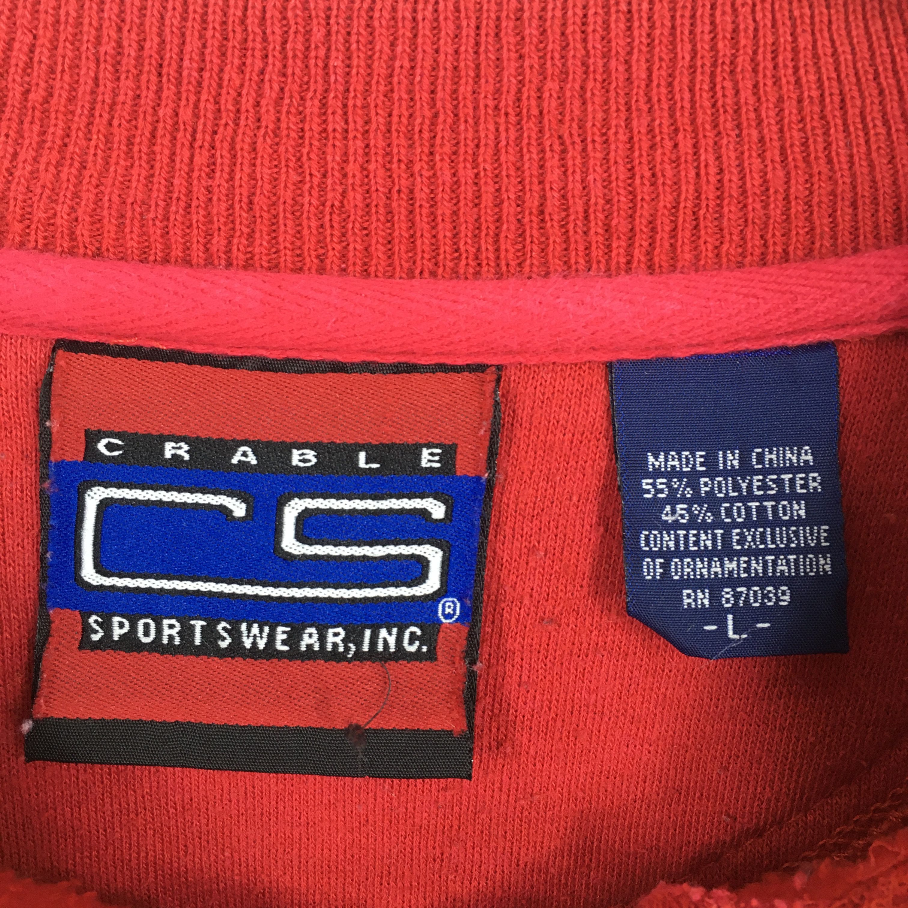 MLB Vintage 90's Cleveland Indians Baseball Mlb Sweatshirt Large Size US L / EU 52-54 / 3 - 5 Thumbnail