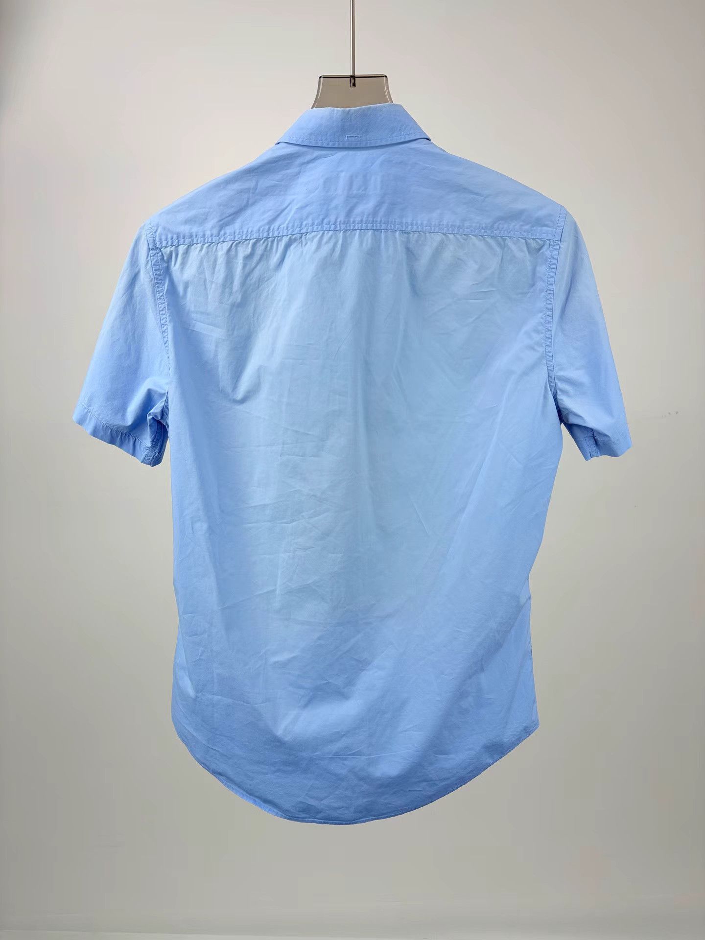 Burberry BURBERRY Horse Embroidery Short Sleeve Shirt Size US M / EU 48-50 / 2 - 2 Thumbnail