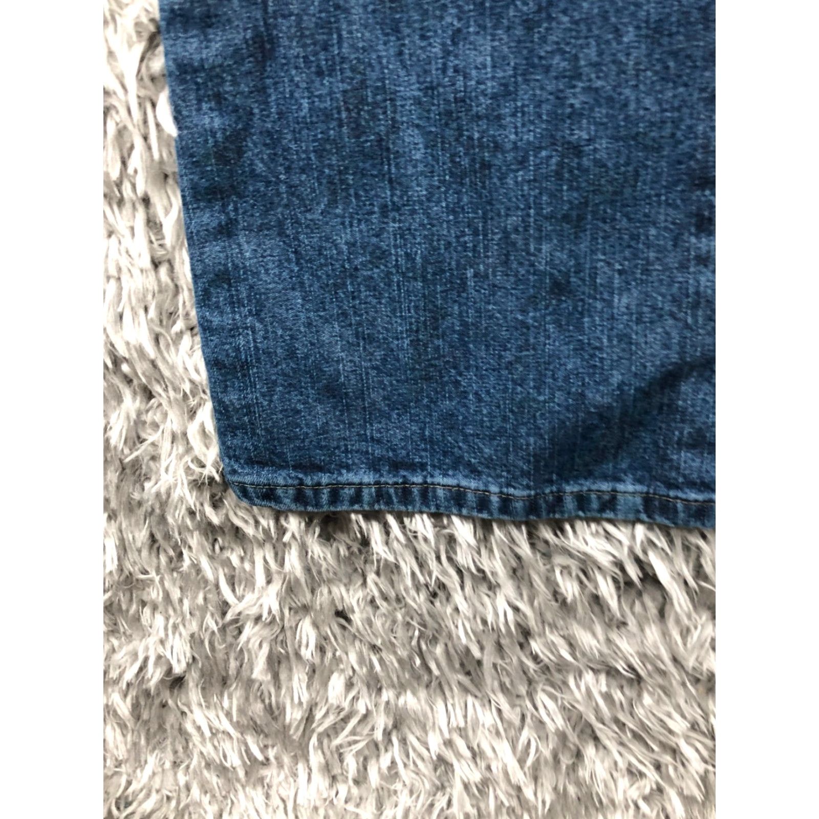 Lee Lee Premium Select Jeans Plus Size 18 Short Womens High Rise Dark Wash Blue Denim Size 40" / US 18 - 7 Thumbnail