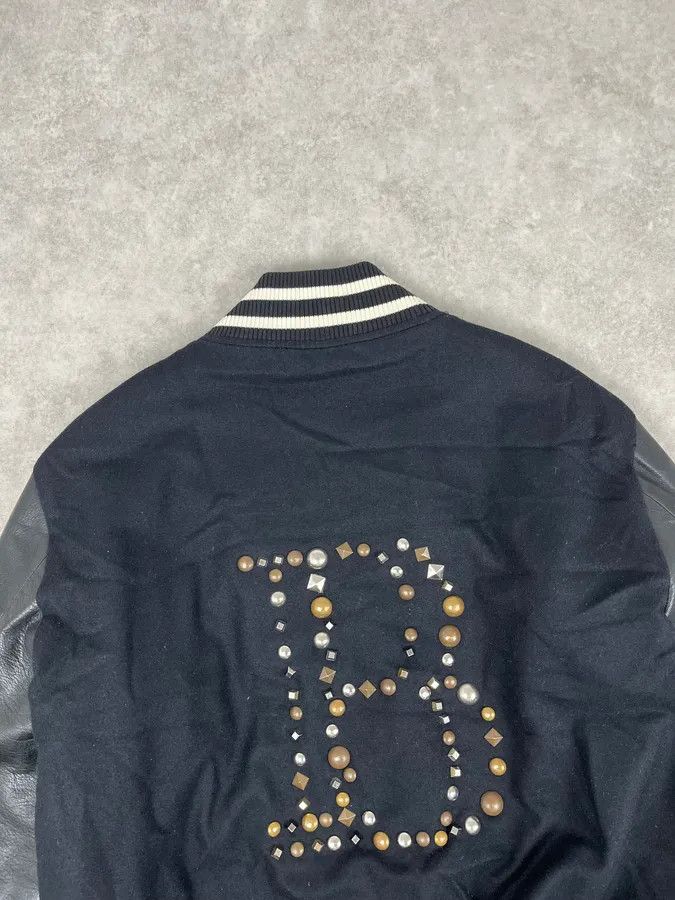 Pierre Balmain FW2014 Pierre Balmain Black Leather Studded Bomber Jacket Size US M / EU 48-50 / 2 - 7 Thumbnail