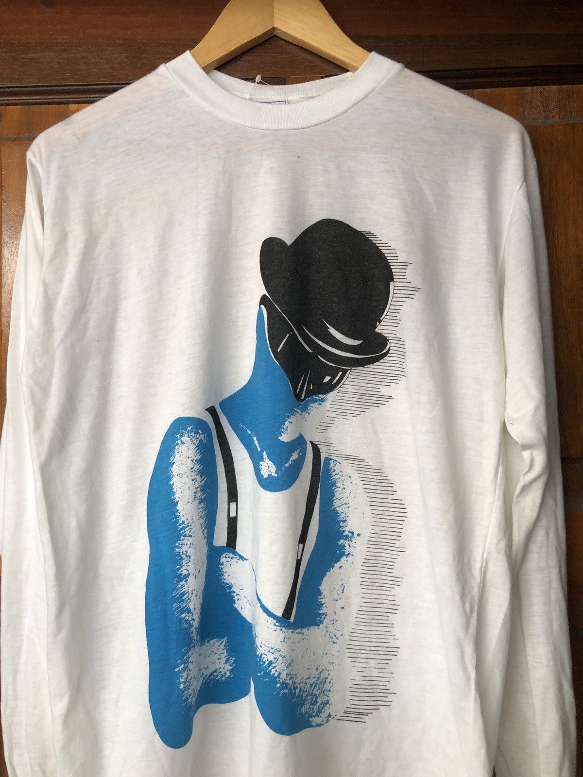Vintage Vintage 80s Clockwork Orange UK Today Fifth Column T Shirt Size US M / EU 48-50 / 2 - 2 Thumbnail
