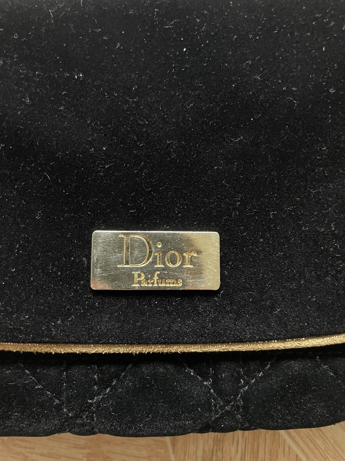 Christian Dior Monsieur × Dior × Vintage Vintage Designer Christian Dior Parfums Hand Velour Bag Size ONE SIZE - 2 Thumbnail