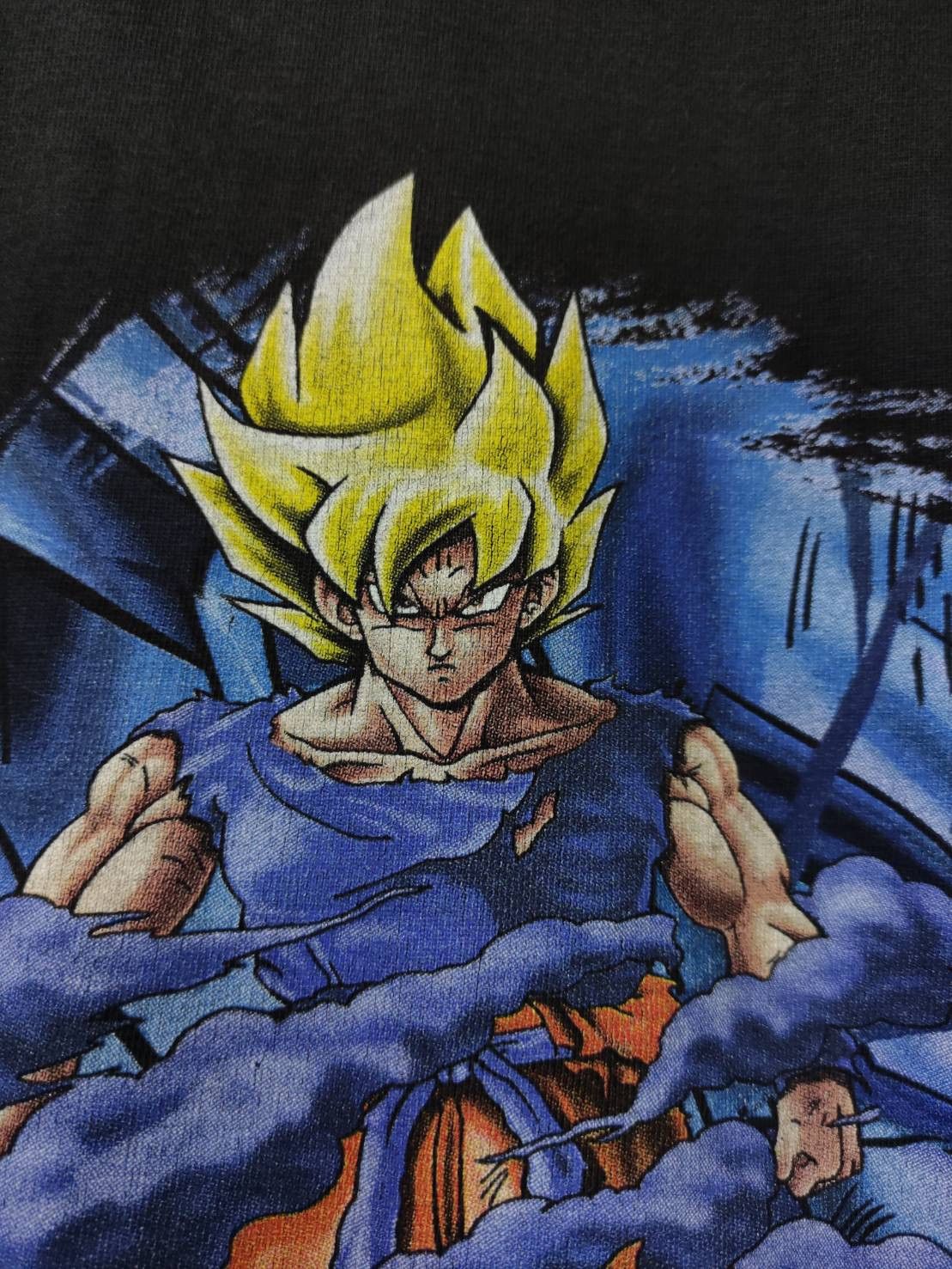 Anime Vtg 00's Dragon Ball Z Goku Super Saiyan Character Promo Size US M / EU 48-50 / 2 - 4 Thumbnail