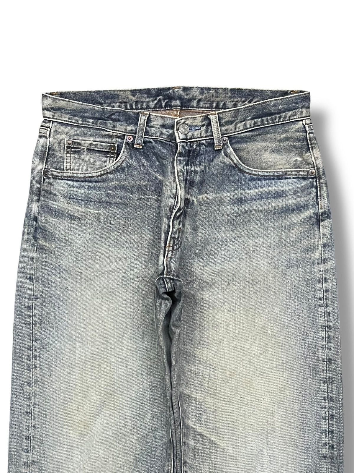 Baggy Vintage Big John - Faded Sand Wash Style Jeans