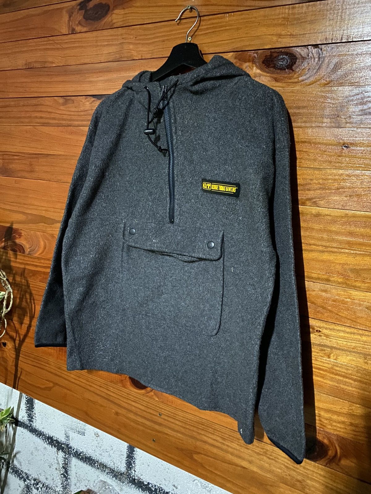 Vintage Vintage G.T. Hawkins Wool Hooded Pullover – 1990s British Size US M / EU 48-50 / 2 - 4 Thumbnail