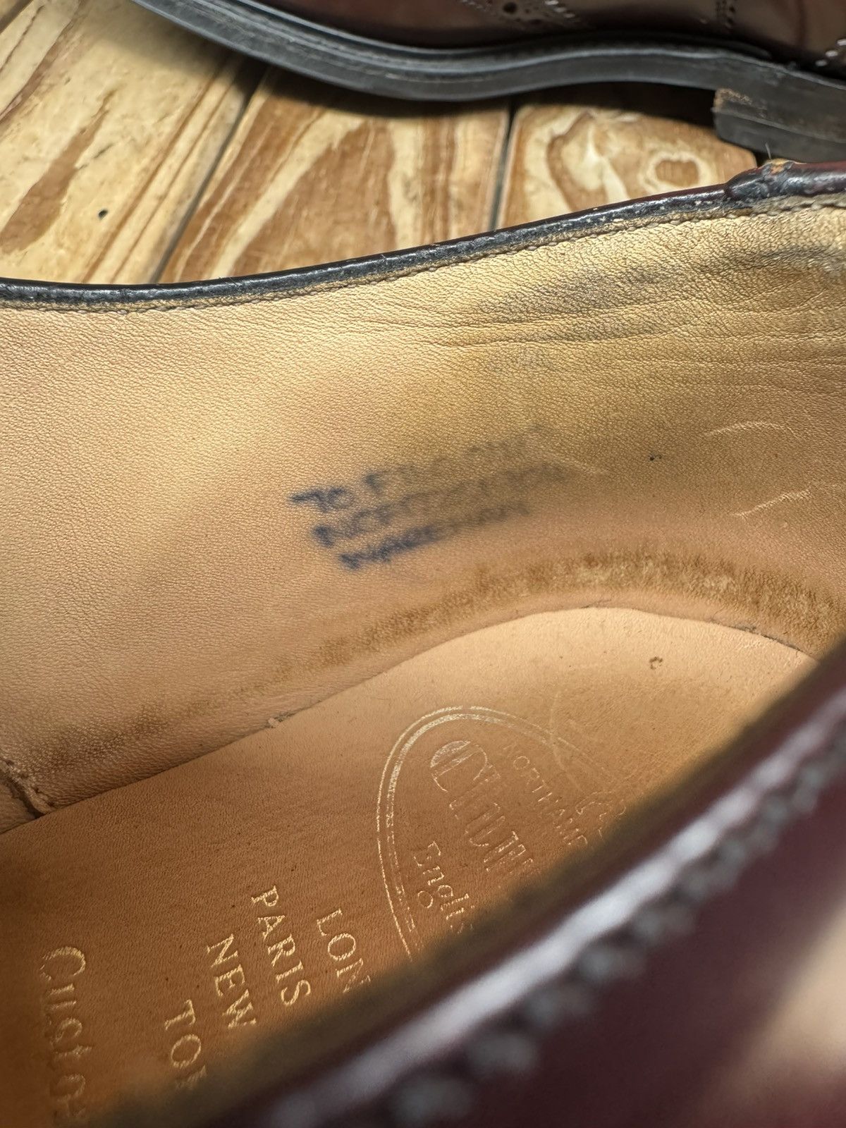 Church's Church’s ‘WAREHAM’ brown wingtip brogue Mens shoes US 8 F Size US 8 / EU 41 - 21 Thumbnail