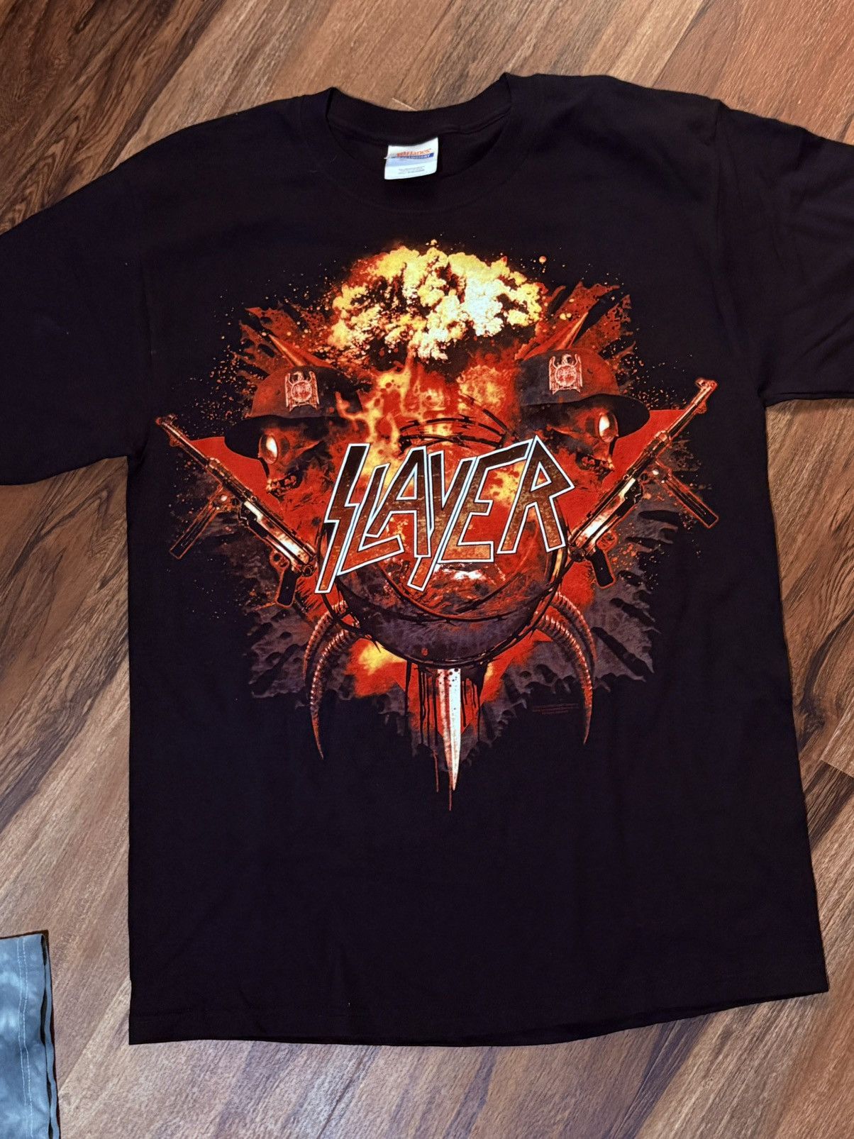 Vintage Slayer band tshirt 2010 workd tour Size US M / EU 48-50 / 2 - 1 Thumbnail