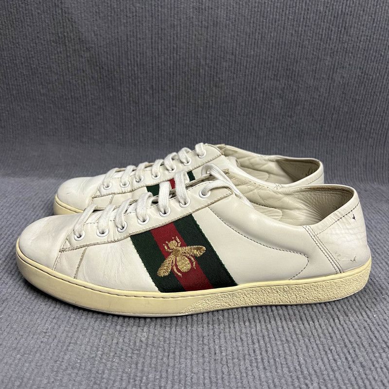 Gucci Gucci Ace Low Top Fashion Sneakers for Men 0079 Size US 10.5 / EU 43-44 - 1 Thumbnail