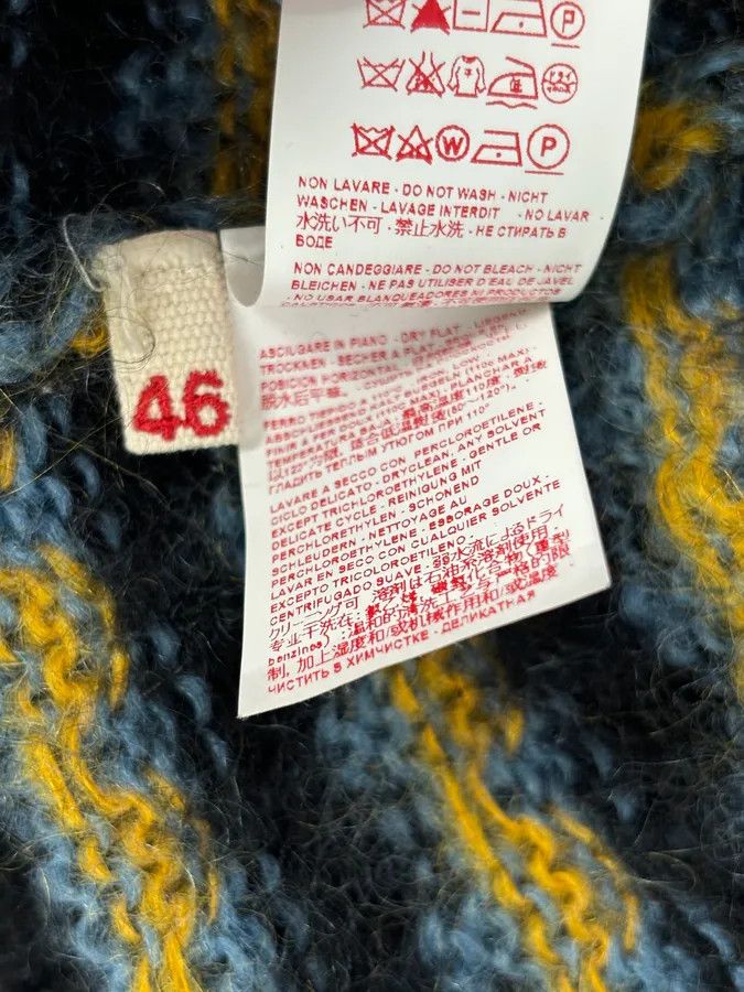 Marni FW2020 Marni Blue Cardigan Wool Distressed Size XS / US 0-2 / IT 36-38 - 12 Thumbnail
