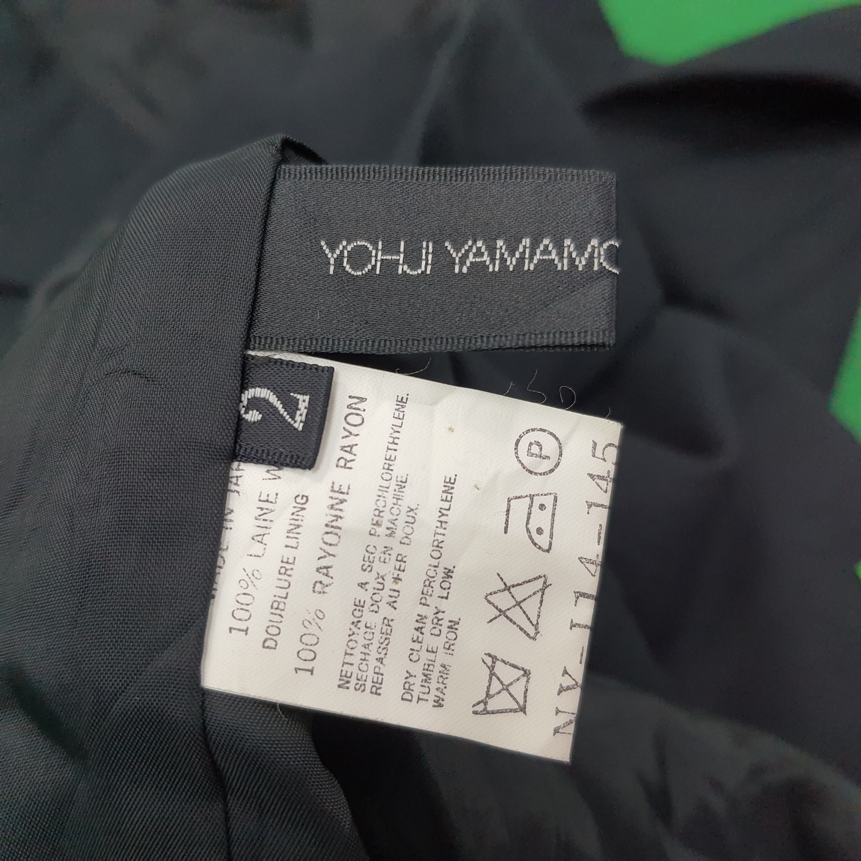 Yohji Yamamoto Vintage Yohji Yamamoto NOIR Black Longline Blazer C268N27 Size XS / US 0-2 / IT 36-38 - 4 Thumbnail