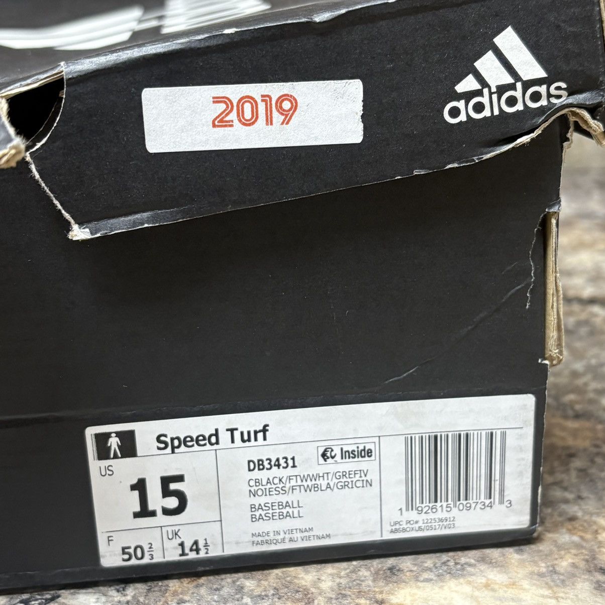 Adidas Adidas Speed Turf Trainer Baseball Training Shoe Size 15 Size US 15 / EU 48 - 10 Thumbnail