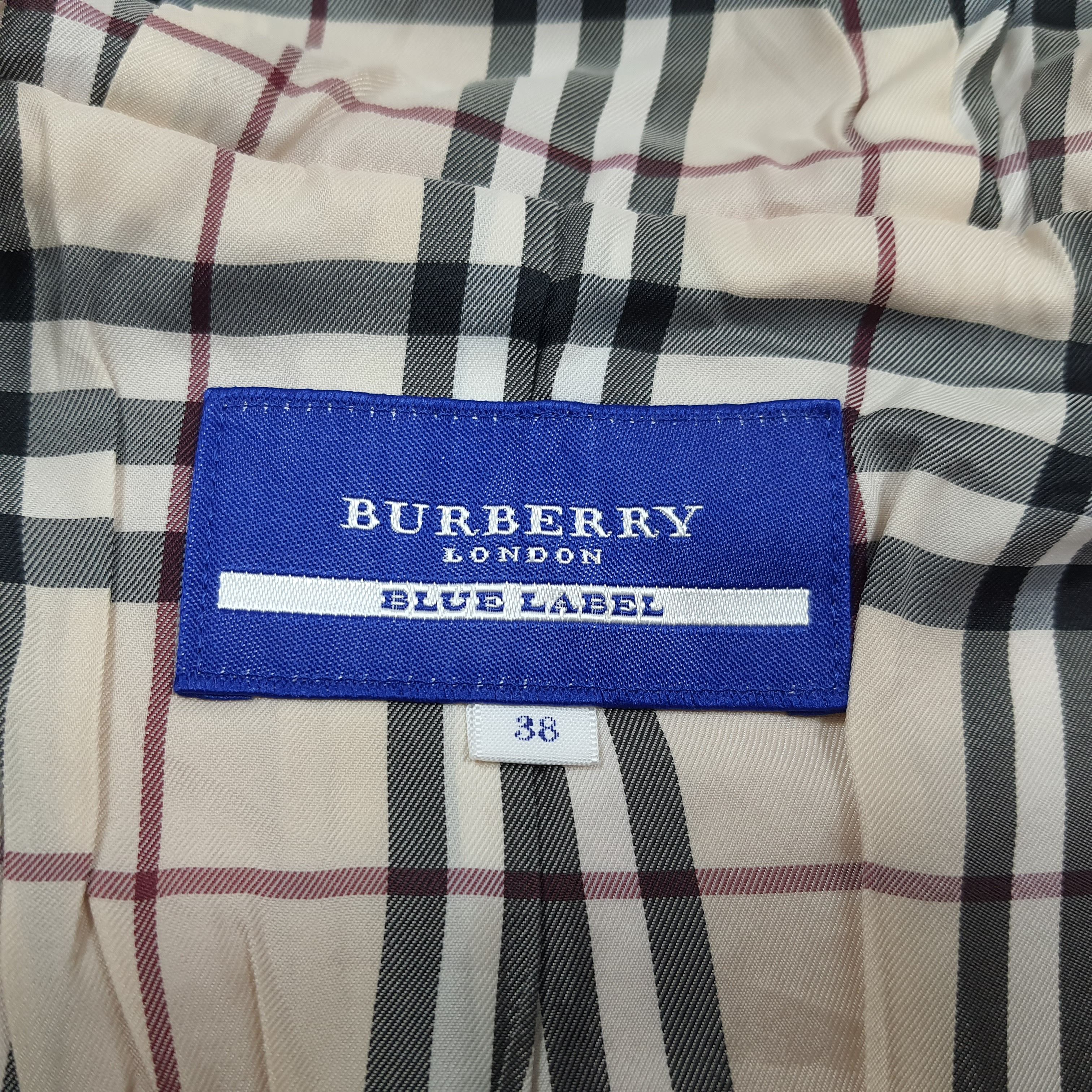 Burberry Burberry London Blue Label Red Wool Hoodie Jacket C298N12 Size XS / US 0-2 / IT 36-38 - 7 Thumbnail