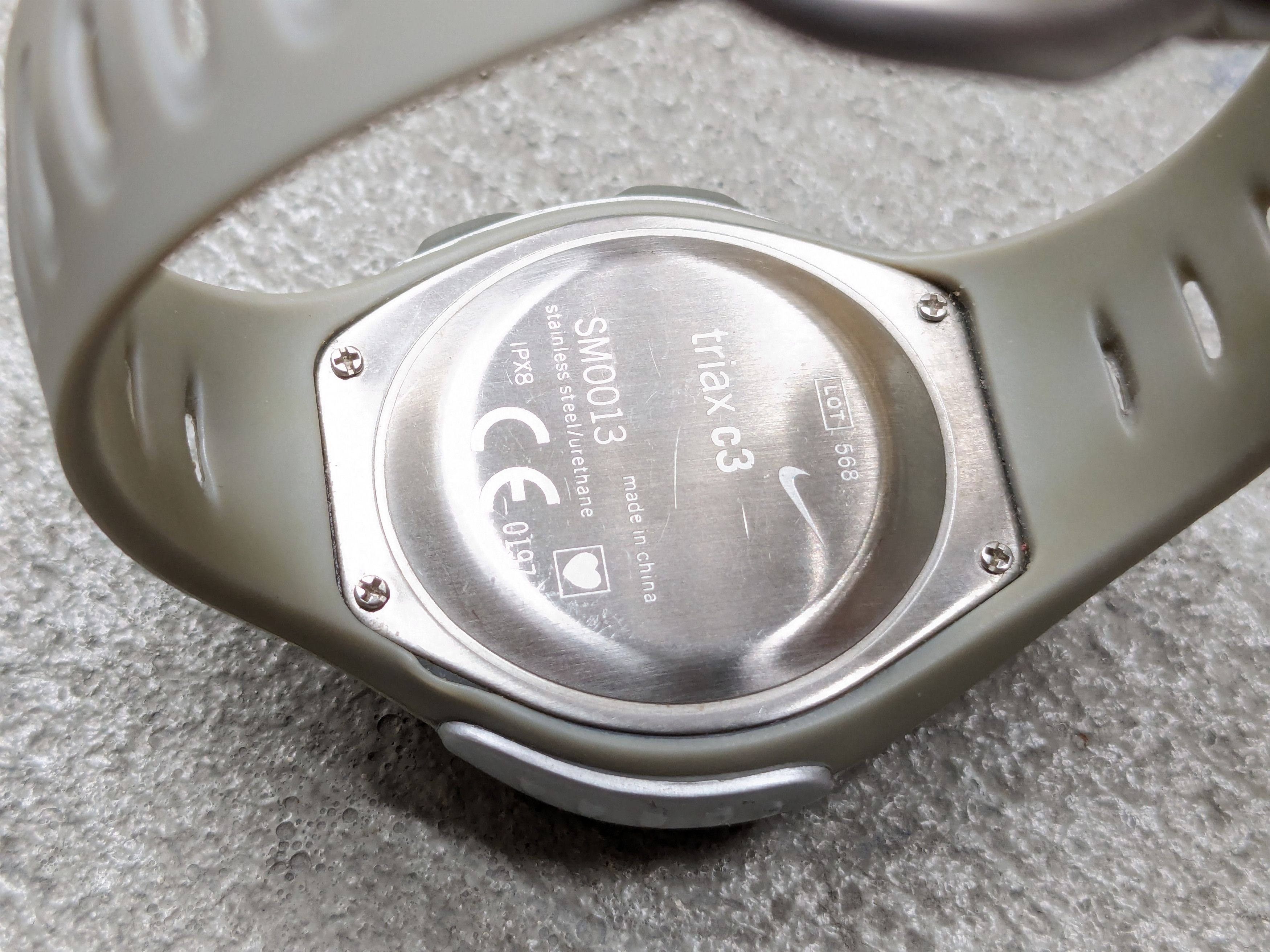 Nike Vintage Nike Watch Gray Blue Digital Rubber Minimalist Y2K Size ONE SIZE - 12 Thumbnail