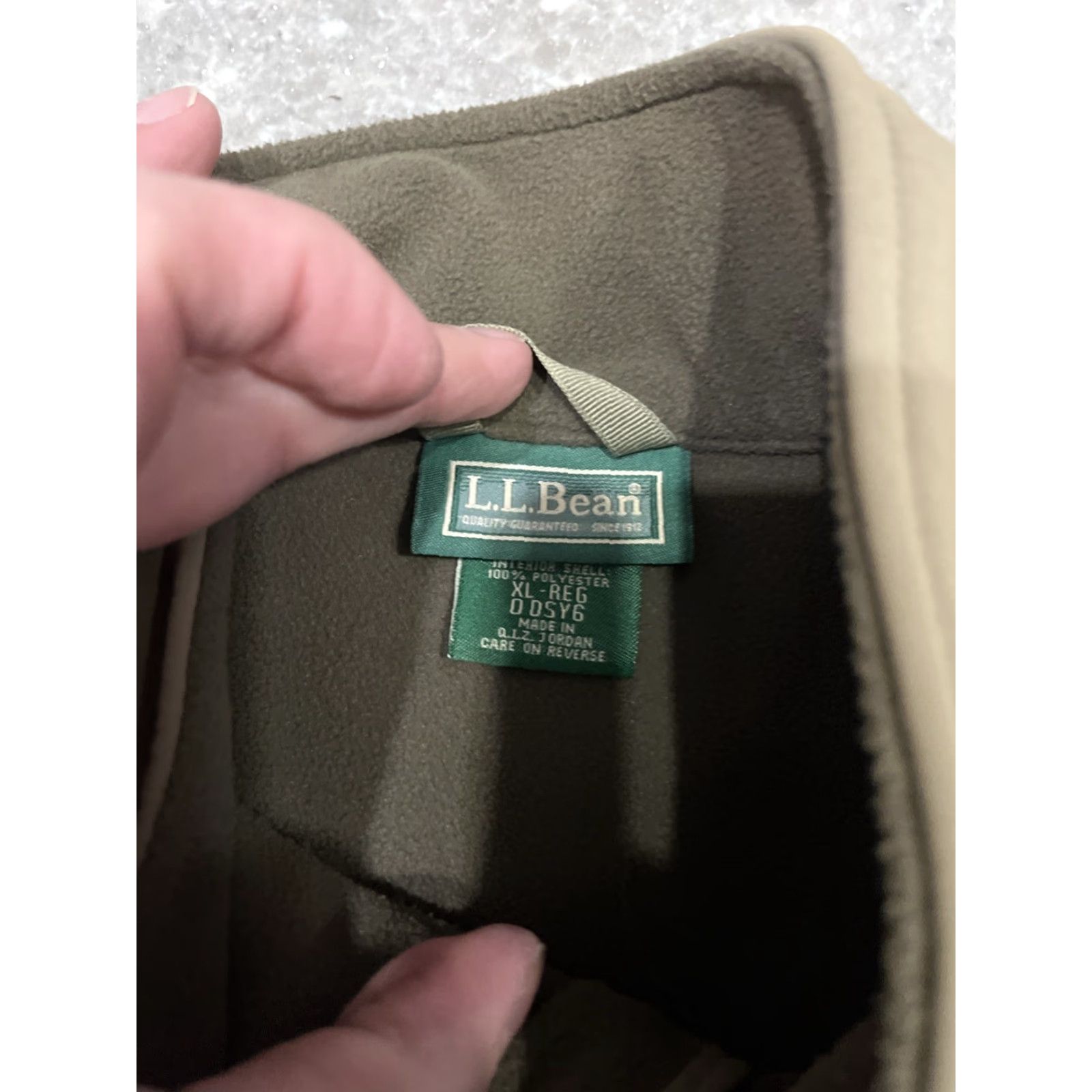 Vintage LL Bean Vest Mens XL Brown Soft Shell Zip Pockets Outdoors Hiking Size US XL / EU 56 / 4 - 3 Thumbnail