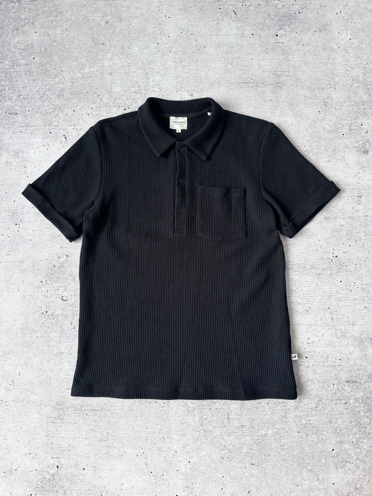 Other TWOTHIRDS Barcelona Waffle Textured Polo Organic Cotton M Size US M / EU 48-50 / 2 - 1 Thumbnail