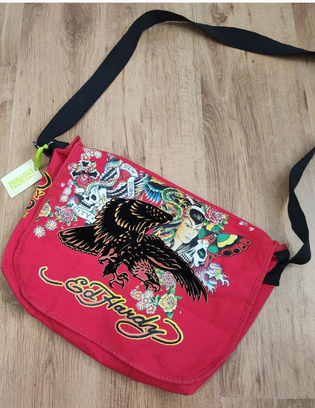 Ed hardy messenger bag fashion