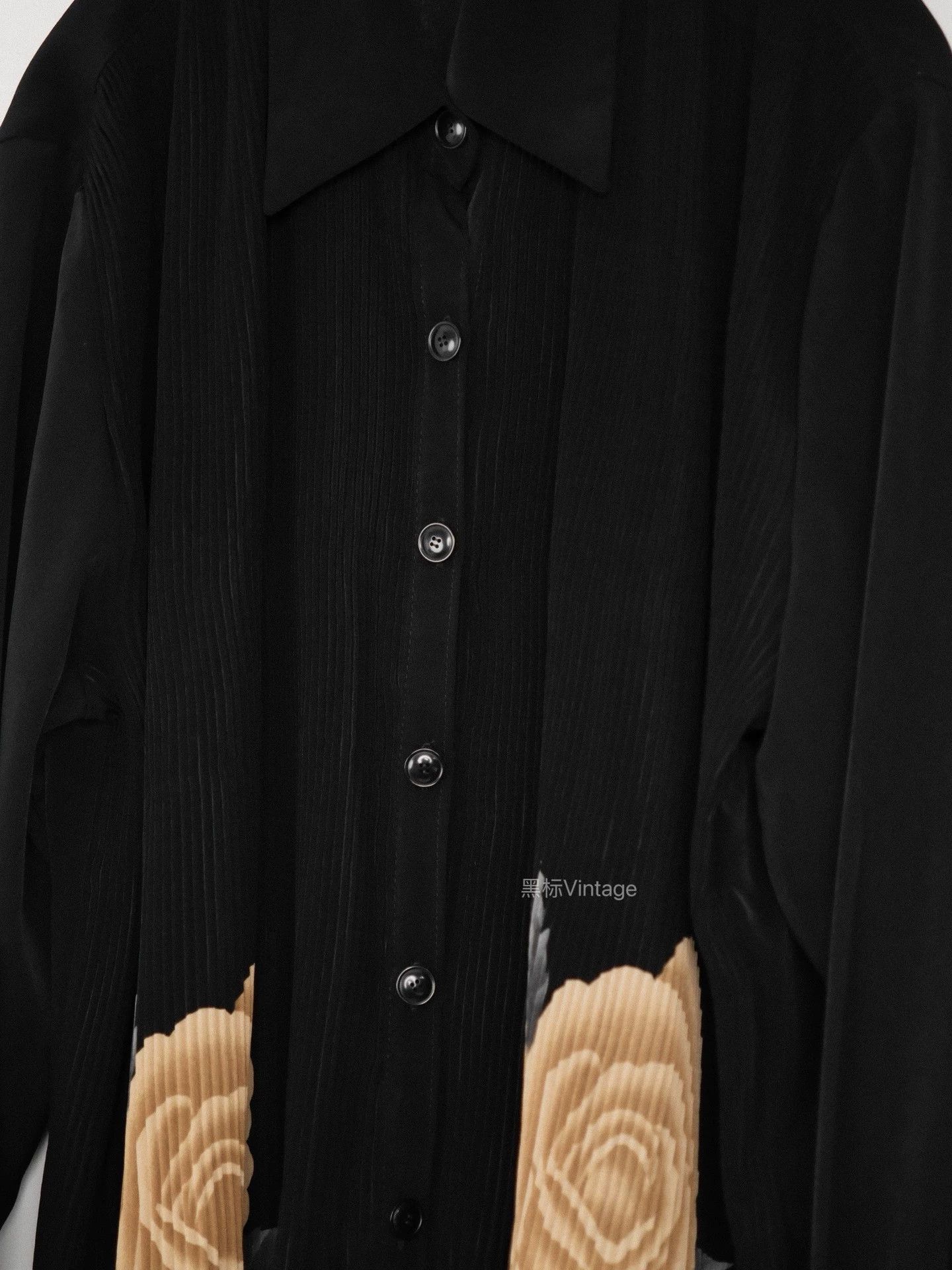Yohji Yamamoto Yohji Yamamoto 15AW Archive Yellow Rose Yuzen Shirt Size L / US 10 / IT 46 - 5 Thumbnail
