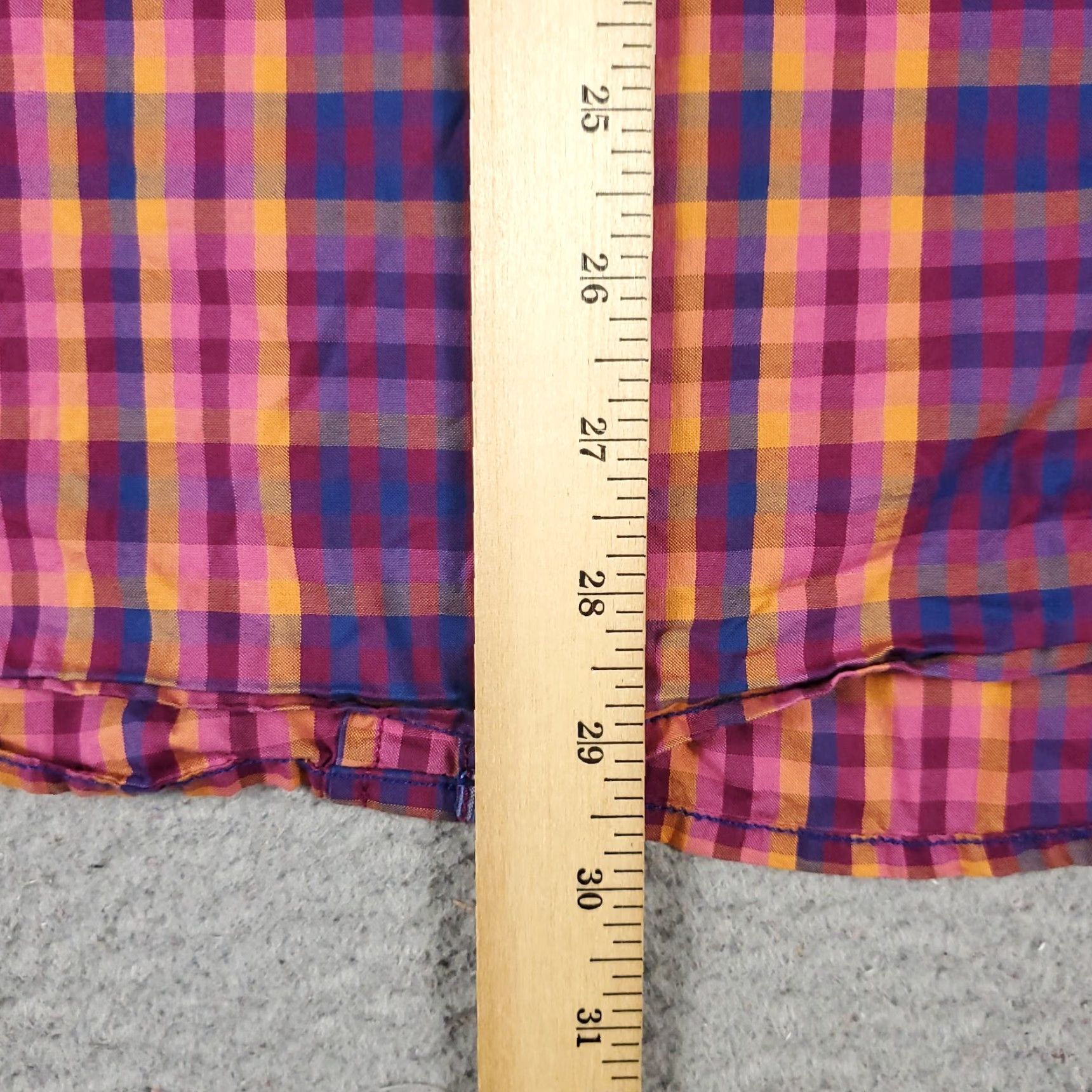 Tommy Bahama Tommy Bahama Shirt Mens Size Medium Purple Plaid Button-Up Long Sleeve Shirt Size US M / EU 48-50 / 2 - 4 Thumbnail