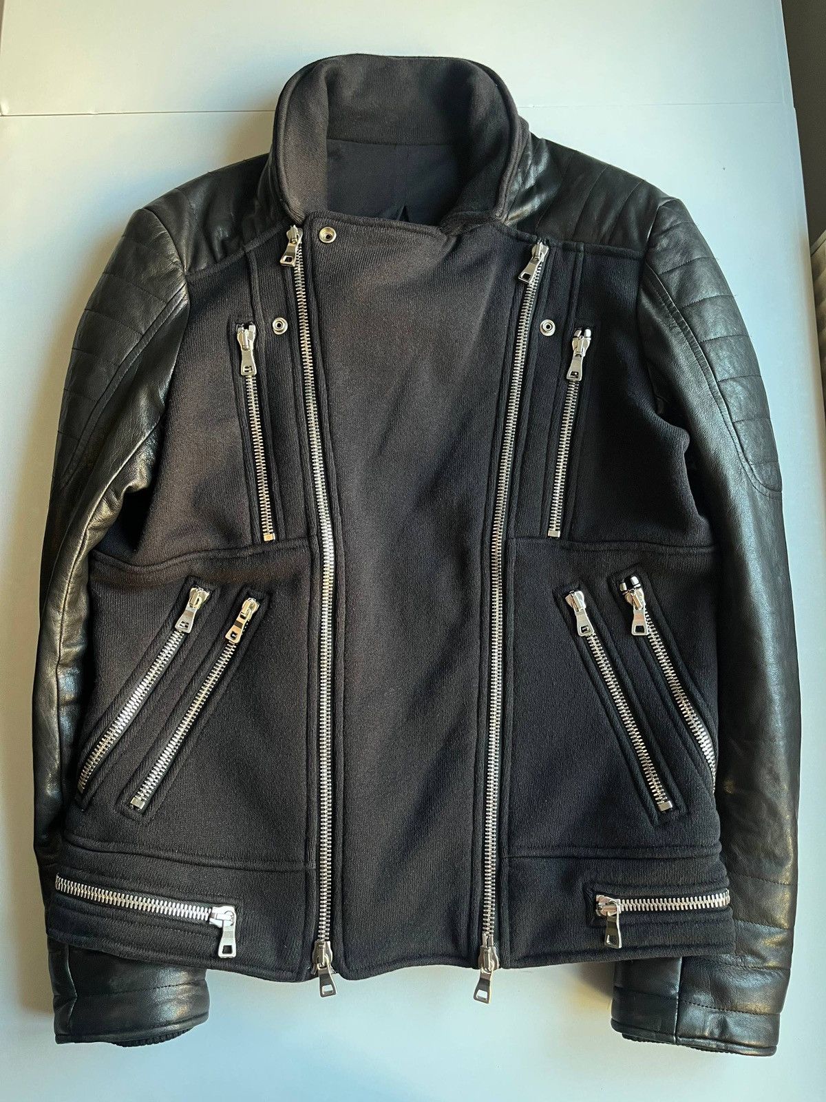Balmain 2015 BALMAIN biker jacket Size US L / EU 52-54 / 3 - 2 Thumbnail