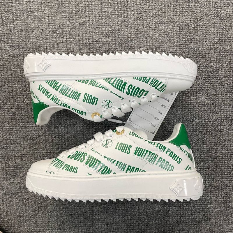 Louis Vuitton Louis Vuitton Time Out Stylish Casual Sneakers -2505 Size US 8 / IT 38 - 8 Thumbnail