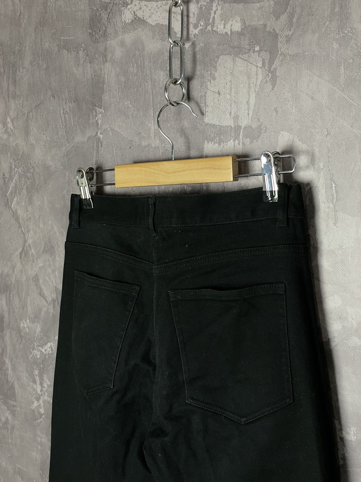 Alexander Wang × H&M ALEXANDER WANG X HM BLACK SKINNY DENIM JEANS OPIUM Size 28" / US 6 / IT 42 - 8 Thumbnail