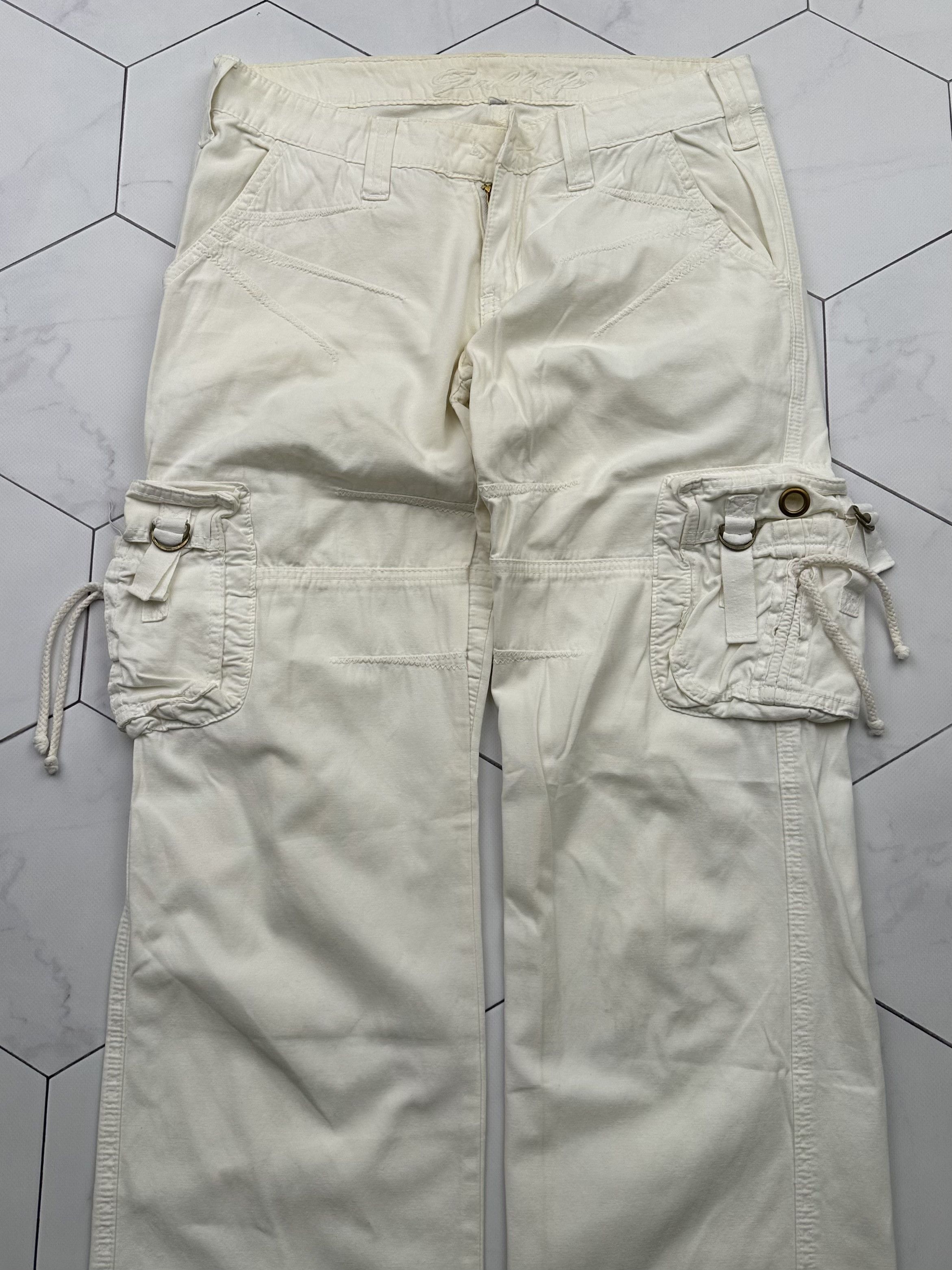Vintage Vintage Cargo Bondage Pants (B599)E2 Size 28" / US 6 / IT 42 - 2 Thumbnail