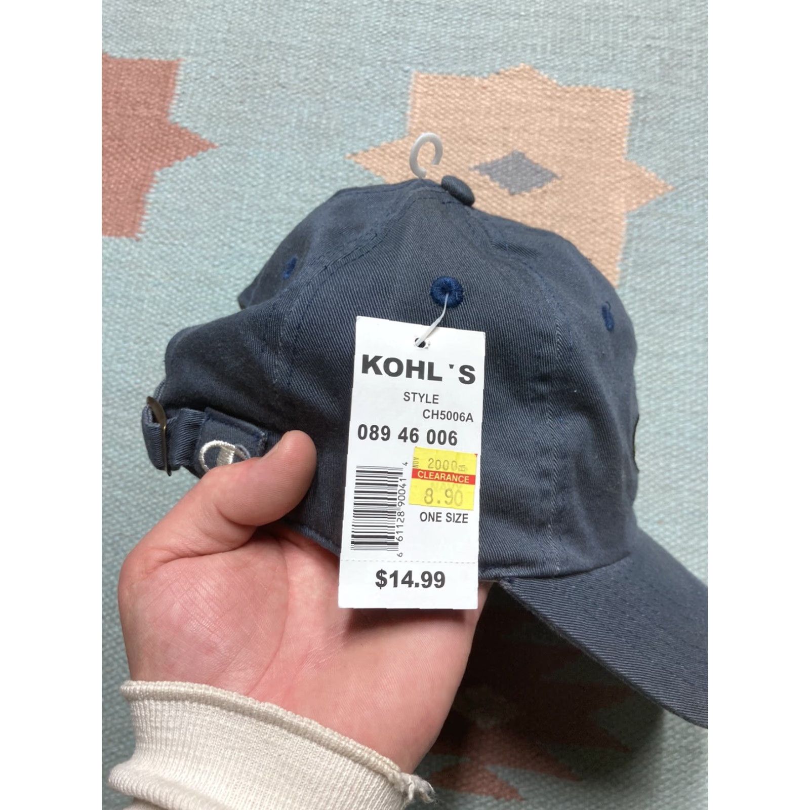 Champion VINTAGE Champion Athletics DEADSTOCK NWT navy blue strapback hat Dad cap Baseball Cap Men Adjustable Blue Champions Size ONE SIZE - 6 Thumbnail