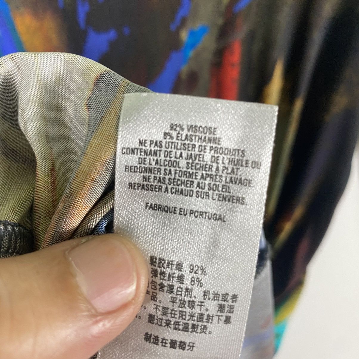 Designer × Ted Baker Ted Baker Draped Multicolor Stretch Dress Size XS / US 0-2 / IT 36-38 - 11 Thumbnail