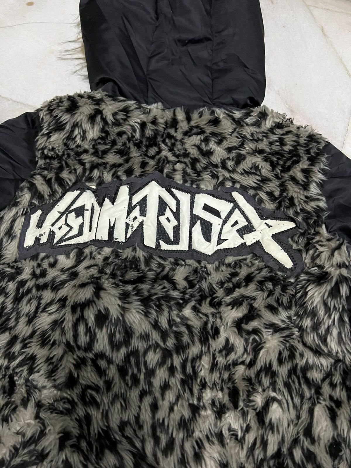 If Six Was Nine 💥Rare💥Glad News Fur Hoodie If Six Was Nine Style Jacket Size US S / EU 44-46 / 1 - 8 Thumbnail