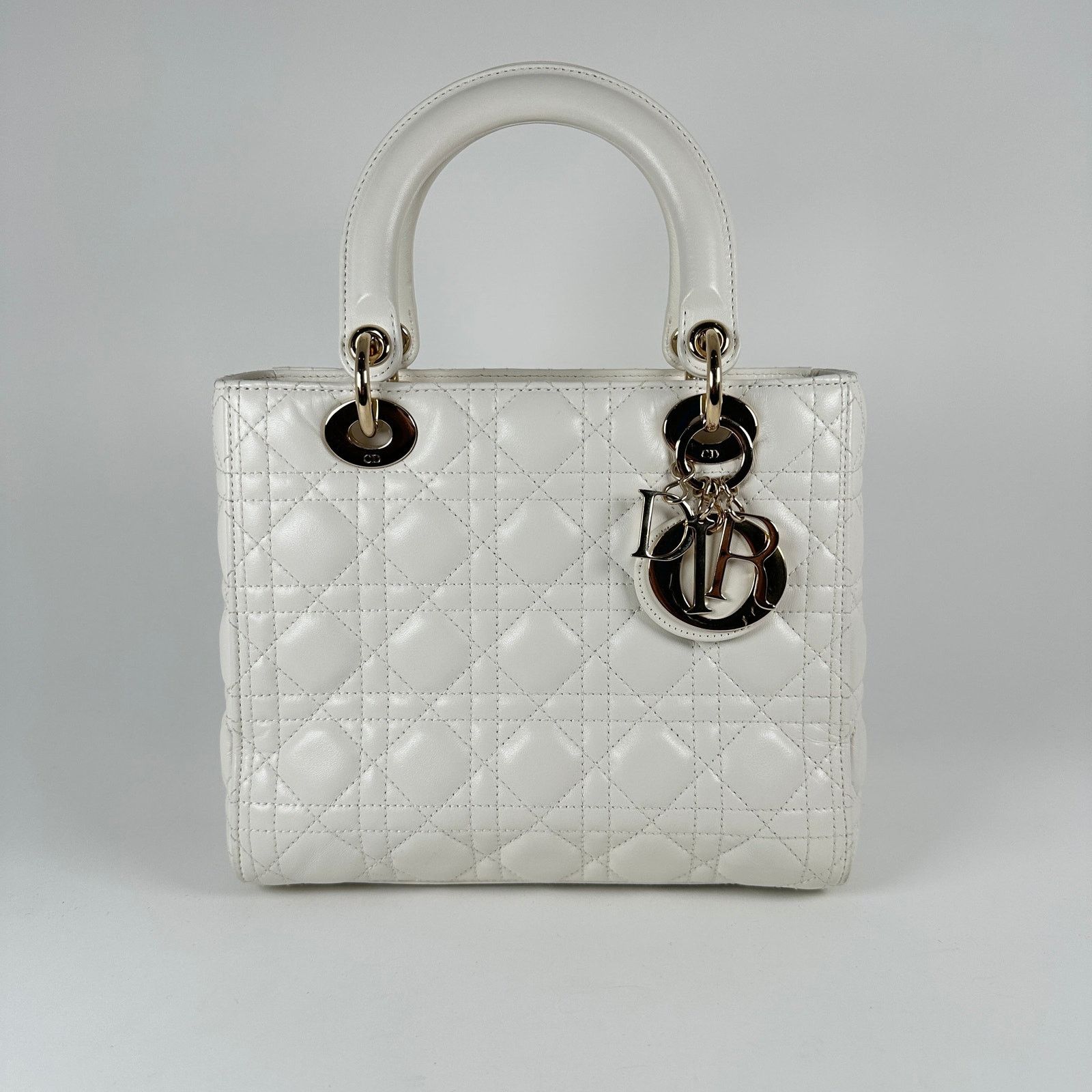 Dior Dior Medium Cannage Lady Dior Bag Size ONE SIZE - 1 Thumbnail