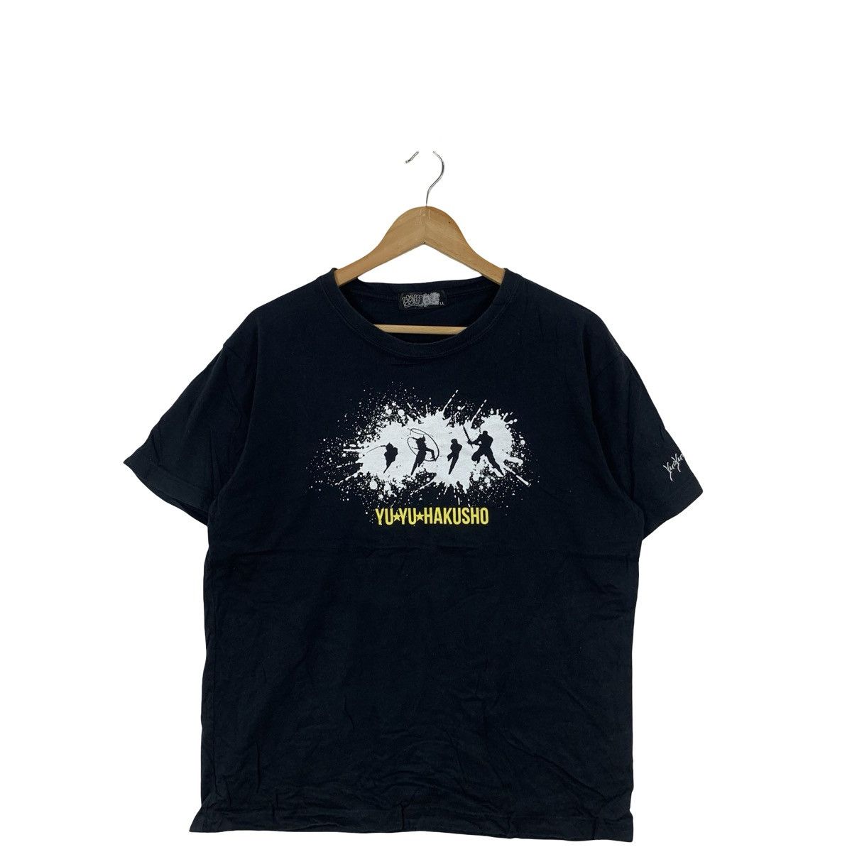 Anime ANIME YUYU HAKUSHO Urameshi Team Manga Tee Shirt Top Size US L / EU 52-54 / 3 - 4 Thumbnail