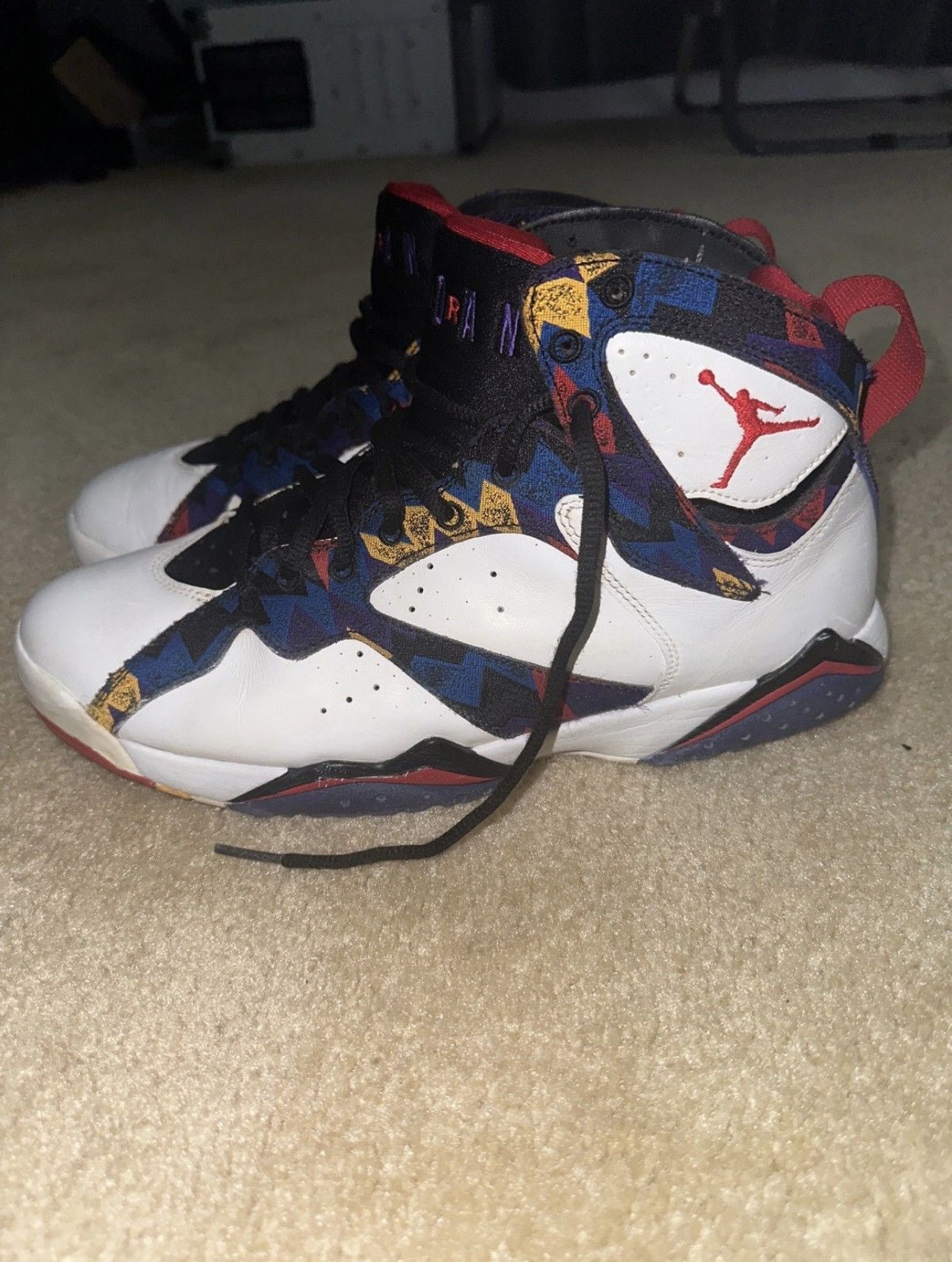 Jordan Brand Jordan 7 Retro Nothing But Net Size US 9.5 / EU 42-43 - 2 Thumbnail