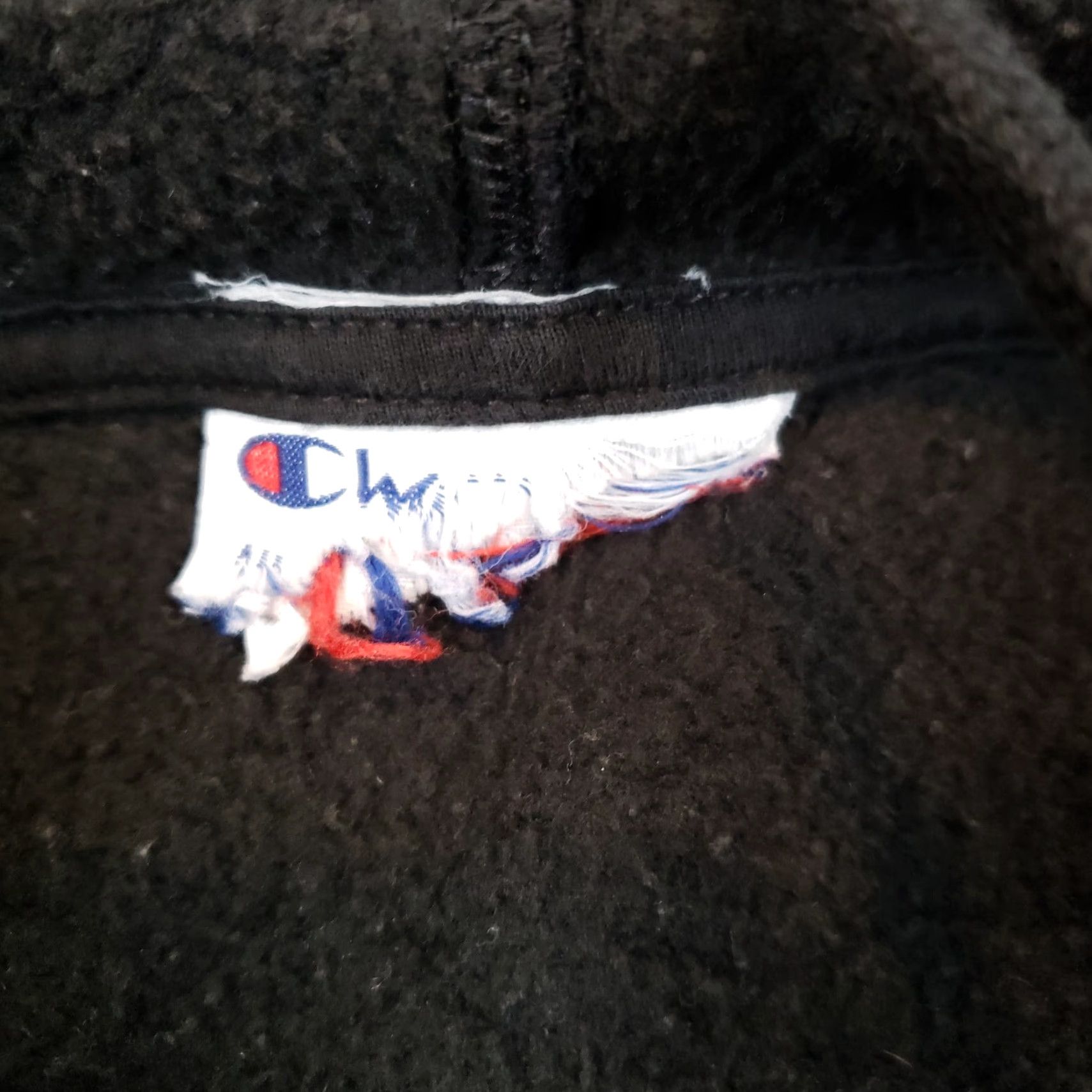 Champion Champion Hoodie Mens Small Black Logo Pullover Hooded Sweatshirt Long Sleeve Shirt S Mens Black Logo Hoodie Size US S / EU 44-46 / 1 - 6 Thumbnail