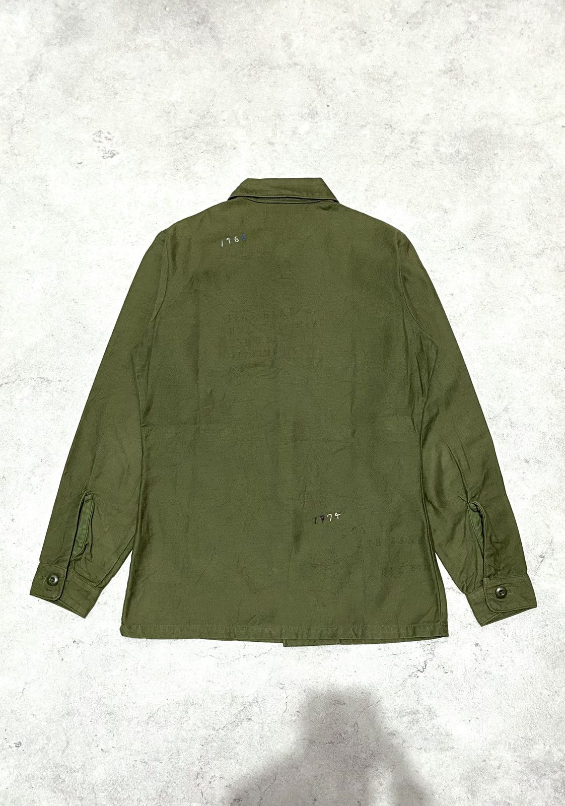 Japanese Brand Shanana Mil Military Utility Embroidery Shirts Size US M / EU 48-50 / 2 - 2 Thumbnail