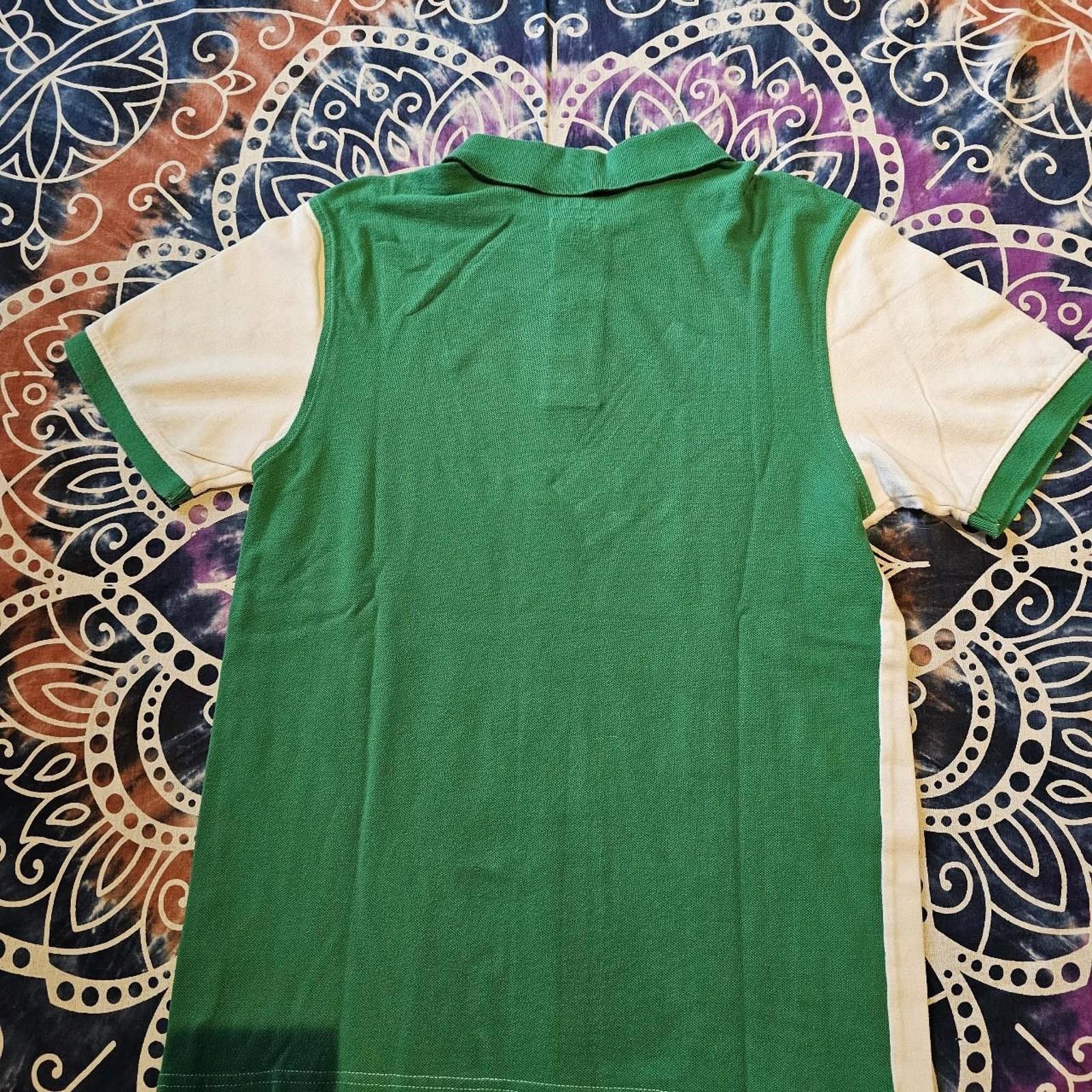 Izod Izod Kid's White and Green XL Polo-shirt Size US XL / EU 56 / 4 - 7 Thumbnail