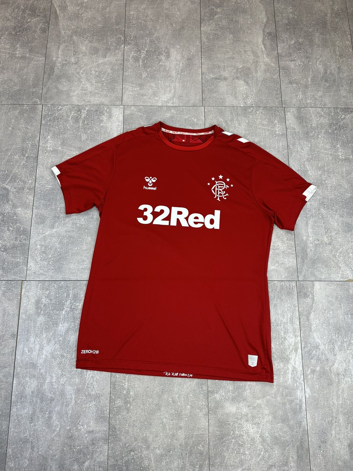 Hummel × Vintage Men’s Hummel Rangers Football Soccer jersey Size US XXL / EU 58 / 5 - 1 Thumbnail