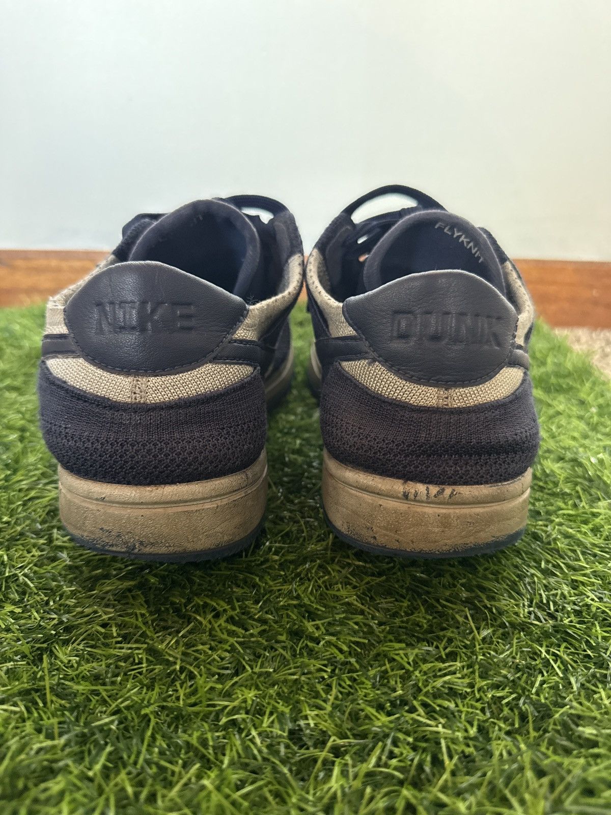 Nike Nike Dunk Low Flyknit College Navy Pure Platinum size 10US Size US 10 / EU 43 - 5 Thumbnail