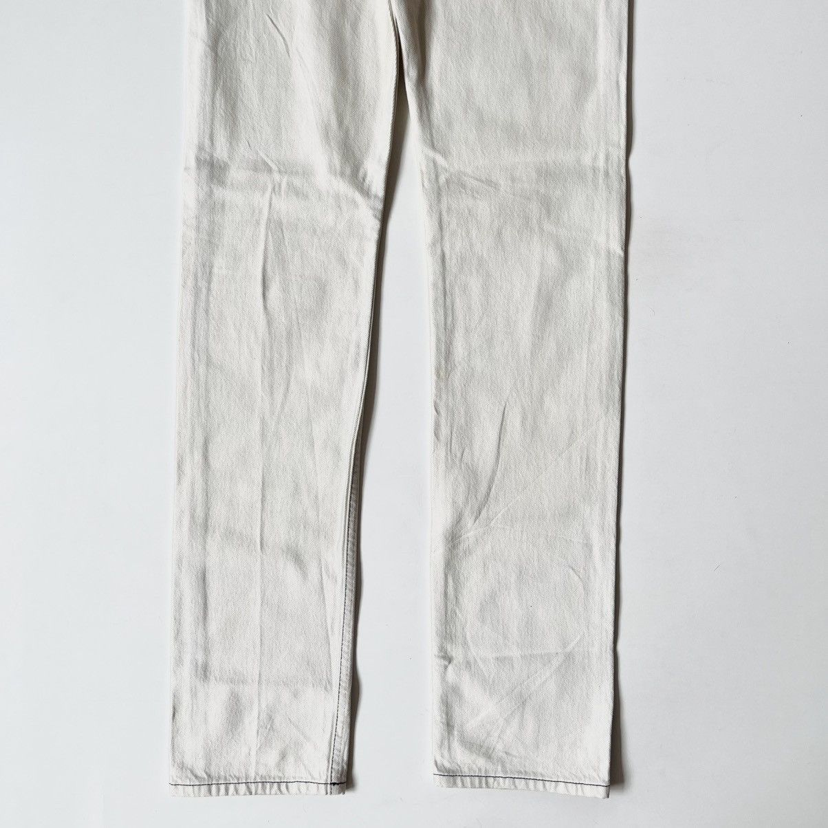 Helmut Lang Helmut Lang White Denim Longpants Size US 29 - 8 Thumbnail