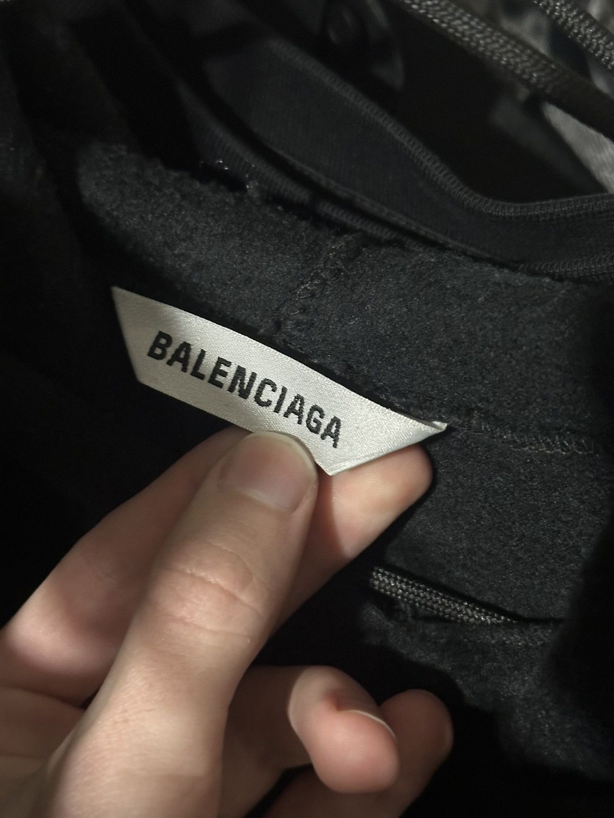 Balenciaga balenciaga sponsor logo hoodie Size US L / EU 52-54 / 3 - 6 Thumbnail