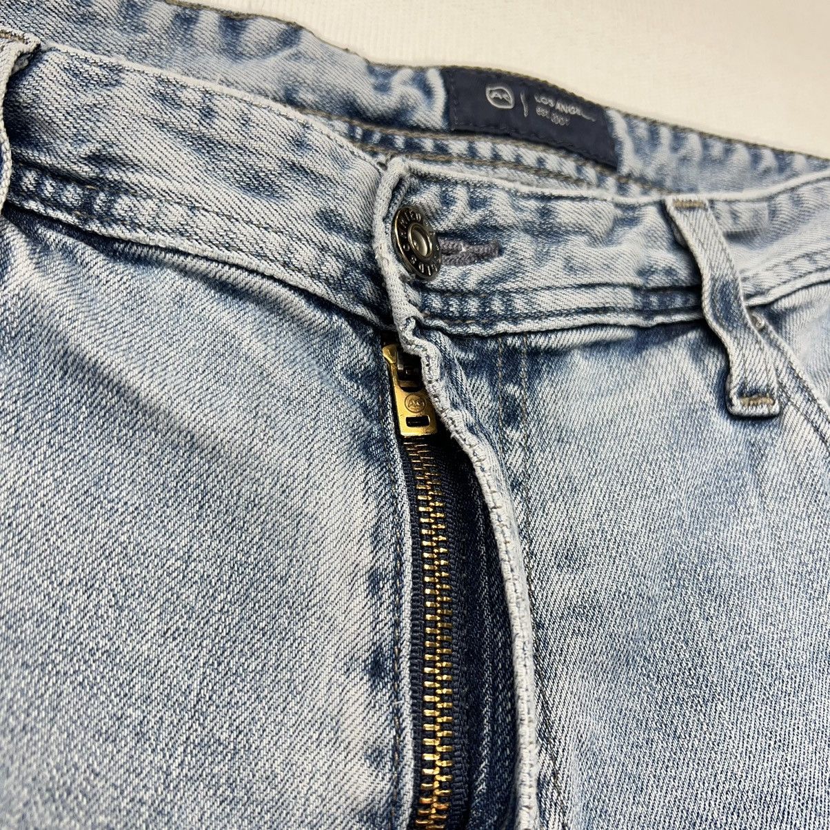 AG Adriano Goldschmied AG Adriano Goldschmied Jeans Blue Straight Denim Washed Size US 36 / EU 52 - 6 Thumbnail